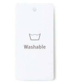 自由区 L 【洗える】コットンダブルクロスストレート パンツ