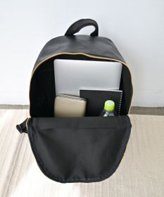 Hekhèr Le Style de Vie 【日本製 / A4サイズ対応/汚れにくい】PUコットンキャンバス リュックサック