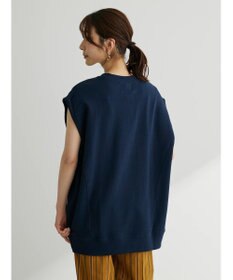 Green Parks ・Ｄｏｕｂｌｅ　Ｆｌａｇｓ　ウラケノースリーブスウェット