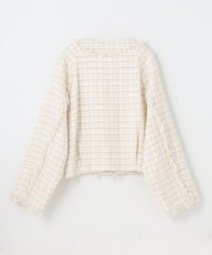 GRACE CONTINENTAL フリンジドルマンジャケット