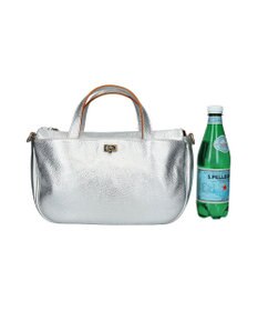 INTER-CHAUSSURES 【RIPANI】シャインシルバーレザー2WAYバッグ