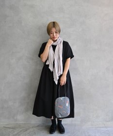 AND WOOL 〈上質な素材と手仕事から生まれた優しいニット〉シルクリネンのストール