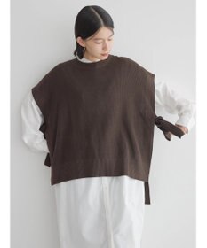 AMERICAN HOLIC ＳＥＴ　シャツワンピース＋ニットベスト