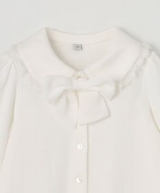 ANY KIDS リボン付き インナー ブラウス