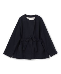 BEIGE， LABBOCK / ウール混2WAYショートコート