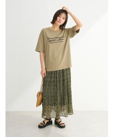 Green Parks ５分袖フロッキーロゴプリントＴＥＥ