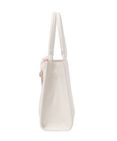 Maison de FLEUR スカーフ付き2ルームリボンキルティングトート