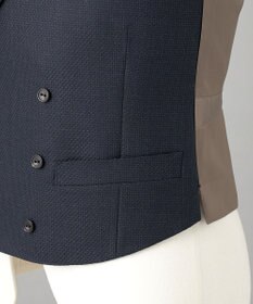 GOTAIRIKU 【ZEGNA/ゼニア】ISLANDFLEECE/アイランドフリース 3ピーススーツ（ネイビー）