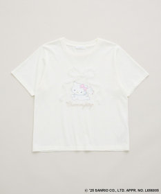 Green Parks チャーミーキティ/レースリボンプリントTシャツ