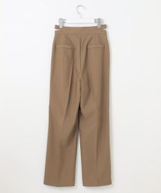 Feroux 【洗える】サイドオープンスラックス パンツ