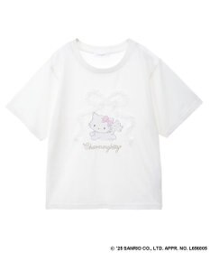 Green Parks チャーミーキティ/レースリボンプリントTシャツ