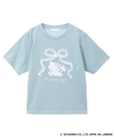 Green Parks チャーミーキティ/レースリボンプリントTシャツ