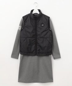 23区GOLF 数量限定！お得セット【WOMEN】撥水ベスト付 ワンピース 着回し力と機能性 長く使える