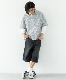 CRAFT STANDARD BOUTIQUE デニムバギーショーツ