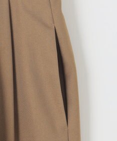 Feroux 【洗える】サイドオープンスラックス パンツ