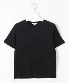 自由区 【洗える】シャーリングジャージー Tシャツ