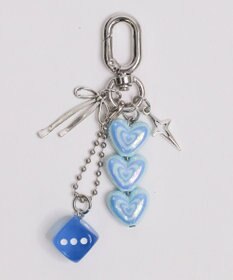 WEGO ハートダイスセットキーホルダー