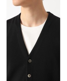 DAKS スーパーファインメリノ コンビネーションニットベスト