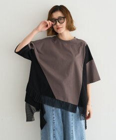 YECCA VECCA 裾アシメデザインプルオーバー