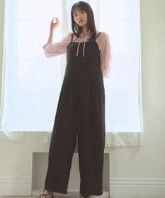 Feroux ドットフロッキー ロンパース