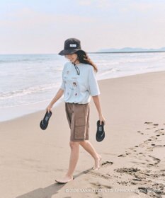 OP／FILA 【Ocean Pacific×ハローキティ】ラッシュTシャツ