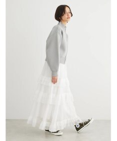 Green Parks ・ＥＬＥＮＣＡＲＥ　ＤＵＥ　ハイネックＺＩＰカーディガン