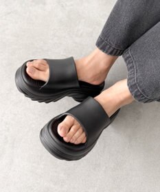 WEGO 厚底デザインラバーサンダル