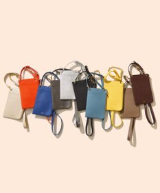 23区 レザー モバイル ポーチ