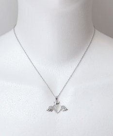 WEGO Lステンレスストーンモチーフネックレス