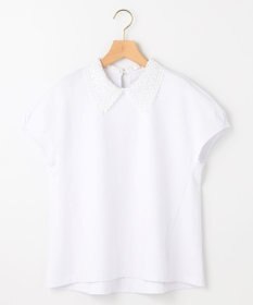 組曲 S 【2WAY】レース襟フレンチテリー カットソー