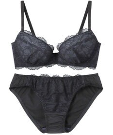 AMPHI ブラジャー ショーツセット まる胸メイク 推し活・推し事応援 Aカップあり 【ブラショーツセット】 上下セット ブラ BBJ201 アンフィ／ワコール