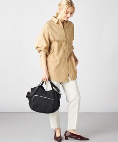 LA BAGAGERIE 【MONICA】サイドギャザー2WAYトートバッグ Mサイズ