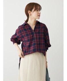 Green Parks ネルチェックシャツ