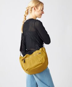 LA BAGAGERIE 【MONICA】サイドギャザー2WAYトートバッグ Mサイズ