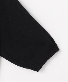 組曲 L 【先行予約・WEB限定】シアーニット 襟付き七分袖カーディガン