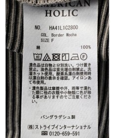 AMERICAN HOLIC ＵＶカット加工ワイドカットプルオーバー