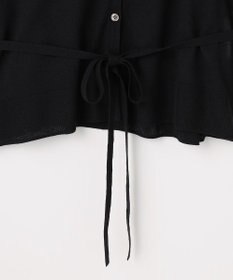 組曲 L 【先行予約・WEB限定】シアーニット 襟付き七分袖カーディガン