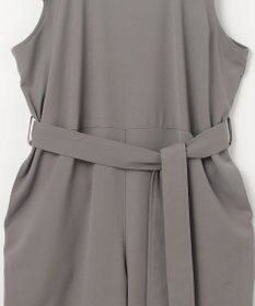 Feroux 【洗える】ショルダーフリル オールインワン