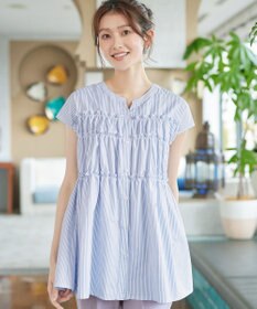 Tiaclasse L フリルティアードチュニック