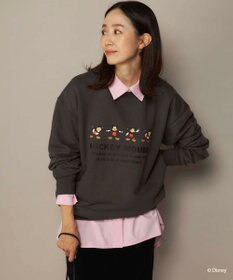 OP／FILA 【ocean pacific】ミッキー/裏毛クルースウェット【Disney/ディズニー】