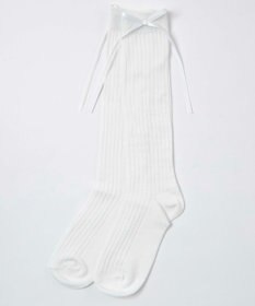 WEGO リボンリブハイソックス