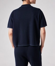 Paul Smith ハンドクラフトエンブロイダリー 半袖ニットシャツ