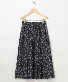 組曲 L フラワードットプリント スカート