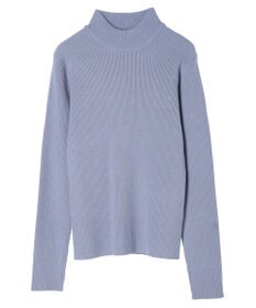 earth music&ecology やわらかタッチハイネックリブプルオーバー