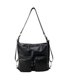 earth music&ecology Wポケット3WAYショルダーバッグ