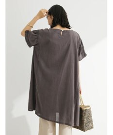 Green Parks Ｉ　ピグメント５分袖チュニック