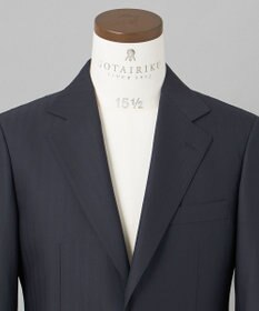 GOTAIRIKU 希少/五大陸限定【御幸毛織】コンパクトヤーン×SUPER120'sWOOL　グレー（ペーパープレス加工）