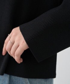 earth music&ecology 【接触冷感】襟付きニットカーディガン