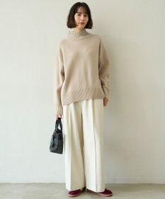 UNFILO カシミヤブレンド ハイネックニット