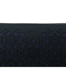 genten カレイド ラウンド長財布